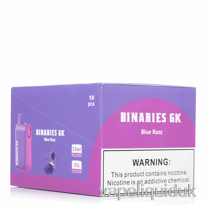 [10-Pack] Horizon Binaries 6K 6000 Disposable Vape Juice